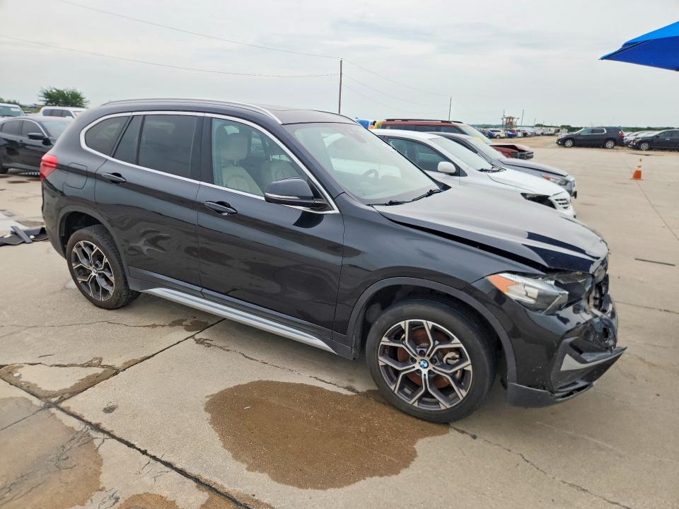 2021 BMW X1 VIN WBXJG7C00M5U01077 COPART salvage auction — FRONT END, Tx - Certificate Of Title (P), sold $7,500 on 2026-07-28 (photo 4)