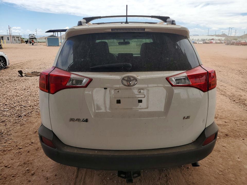 2014 Toyota Rav4 VIN JTMZFREV6ED035012 COPART salvage auction — MINOR DENT/SCRATCHES, AZ - CERTIFICATE OF TITLE, sold $3,550 on 2026-07-14 (photo 6)