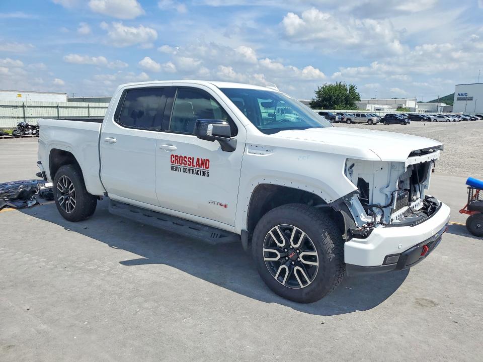 2026 Gmc SIERRA VIN 1GTUUEE80TZ269410 COPART salvage auction — HAIL, Ks - Flood - Salvage, sold $7,000 on 2026-07-29 (photo 4)