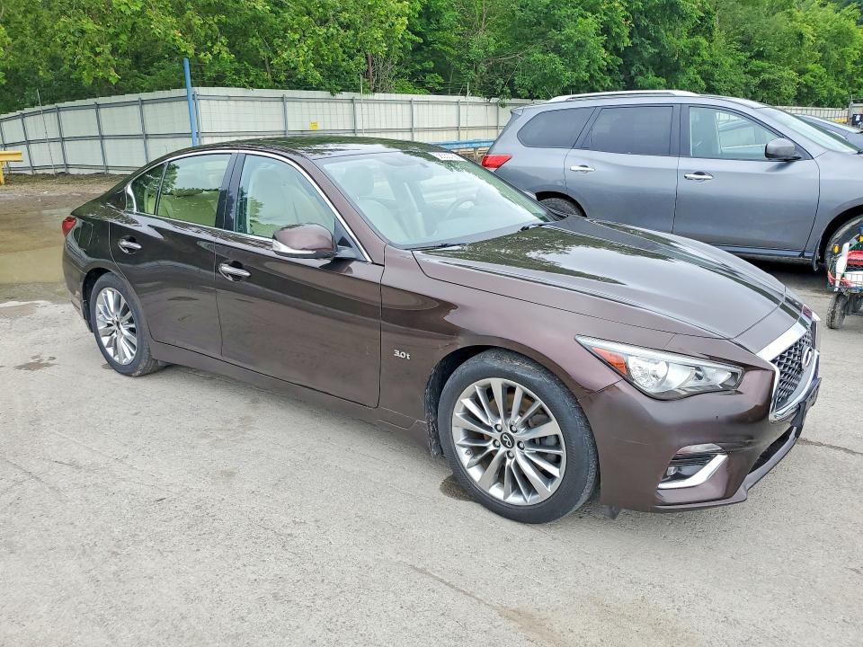 2019 Infiniti Q50 VIN JN1EV7AR2KM590200 COPART salvage auction — WATER/FLOOD, Pa - Certificate Of Salvage, sold $4,250 on 2026-07-02 (photo 4)