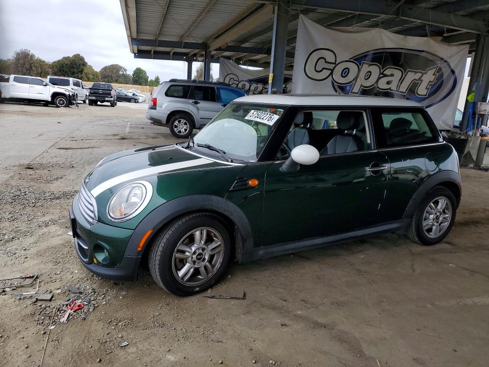 2013 Mini Cooper VIN WMWSU3C50DT679260 COPART salvage auction — SIDE, Ca - Salvage Certificate, sold $100 on 2026-07-09 (photo 1)