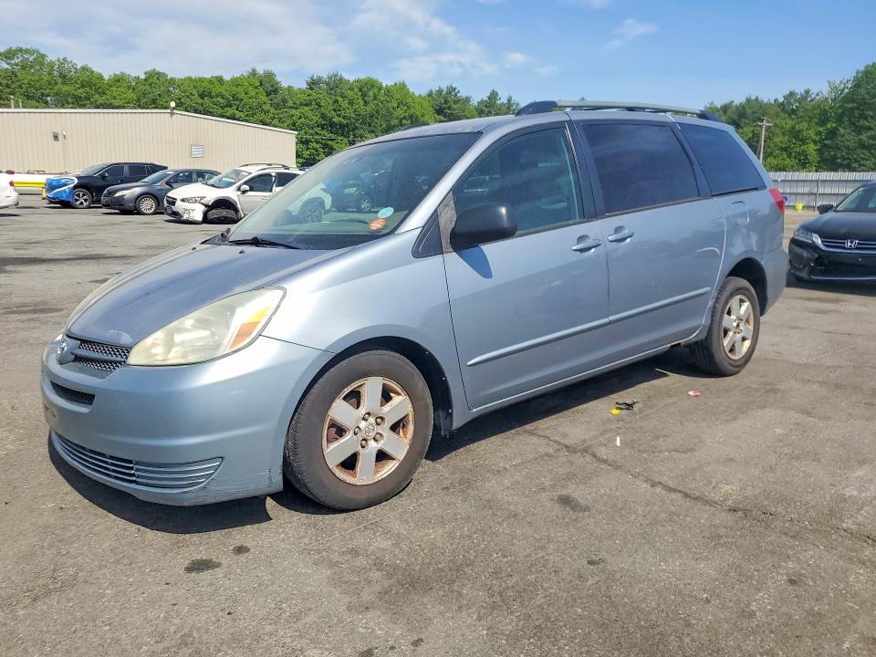 2004 Toyota Sienna VIN 5TDZA23C94S109341 COPART salvage auction — FRONT END, Ct - Cert Of Title-Salvage, sold $475 on 2026-07-07 (photo 1)