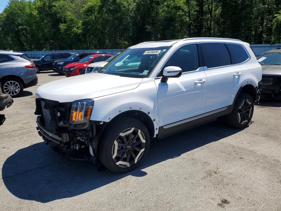 2024 Kia Telluride VIN 5XYP34GC3RG511920 COPART salvage auction — FRONT END, Nj - Cert Of Title-Salvage, sold $5,300 on 2026-07-23 (photo 1)