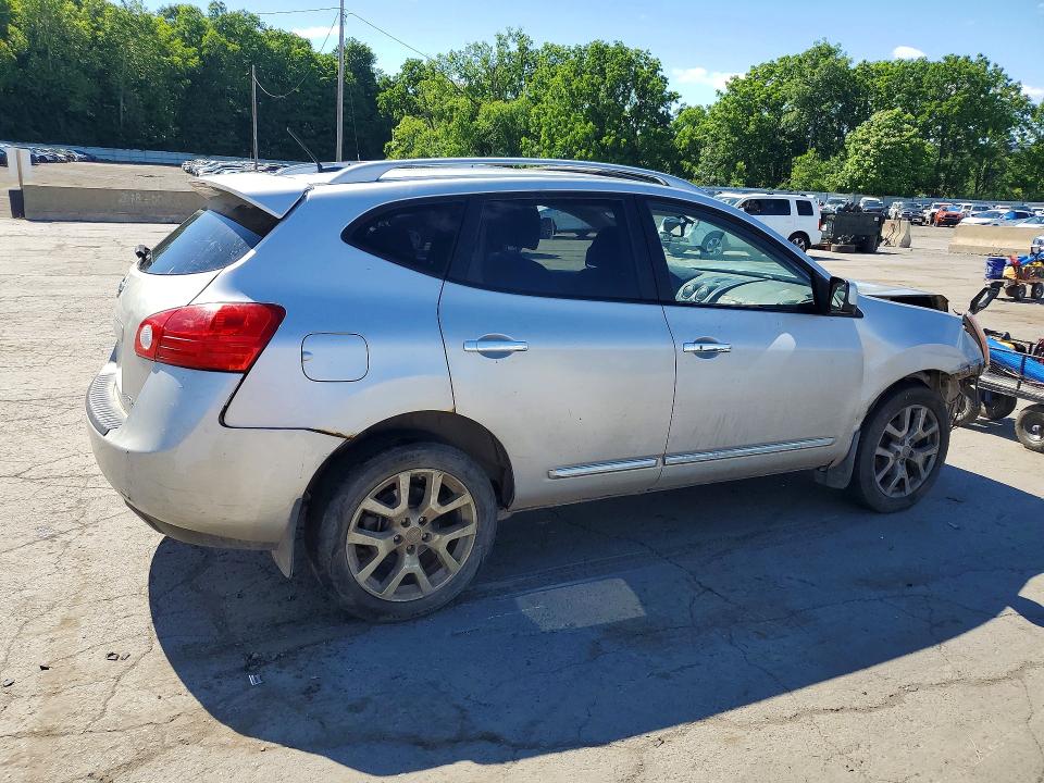 2012 Nissan VIN JN8AS5MVXCW372856 COPART salvage auction — FRONT END, Ny - Mv-907A Salvage Certificate, sold $450 on 2026-07-14 (photo 3)