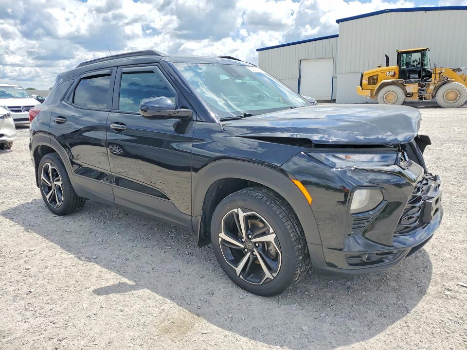2022 Chevrolet Trailblazer VIN KL79MUSL8NB137173 COPART salvage auction — FRONT END, Ny - Mv-907A Salvage Certificate, sold $6,800 on 2026-07-27 (photo 4)