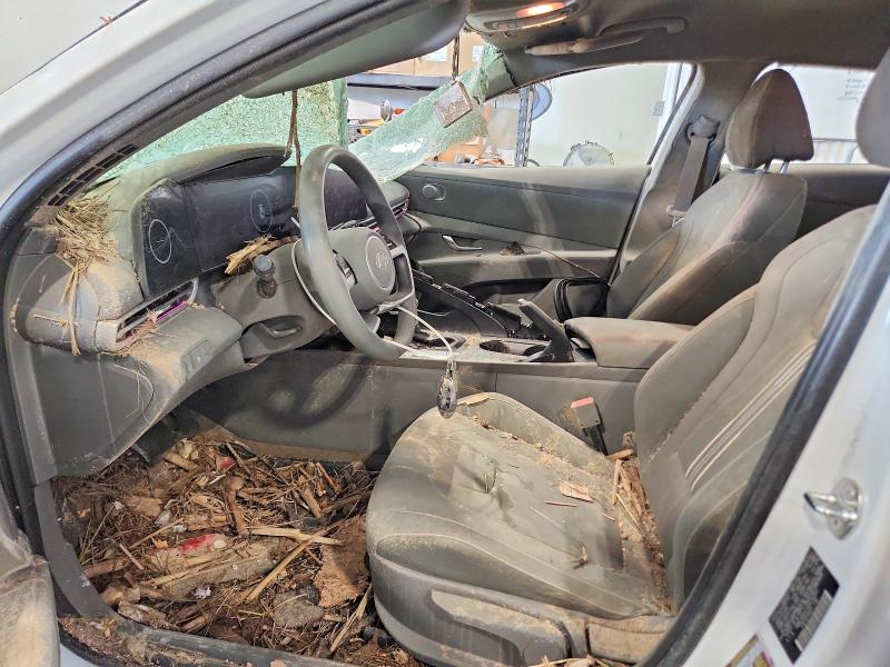 2024 Hyundai Elantra VIN KMHLM4DG1RU676930 COPART salvage auction — FRONT END, Ne - Cert Of Title-Salvage, sold $1,050 on 2026-07-07 (photo 7)