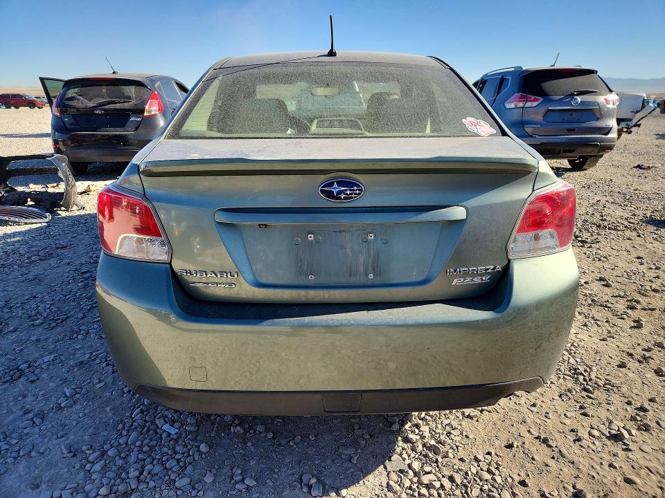2015 Subaru Impreza VIN JF1GJAA64FH008333 COPART salvage auction — FRONT END, Ut - Salvage Certificate, sold $350 on 2026-07-24 (photo 6)