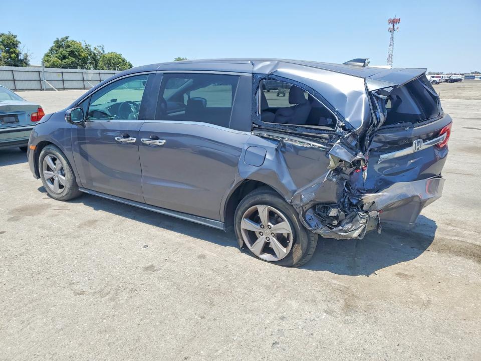 2018 Honda Odyssey VIN 5FNRL6H7XJB053407 COPART salvage auction — REAR END, Ca - Salvage Certificate, sold $4,050 on 2026-07-24 (photo 2)