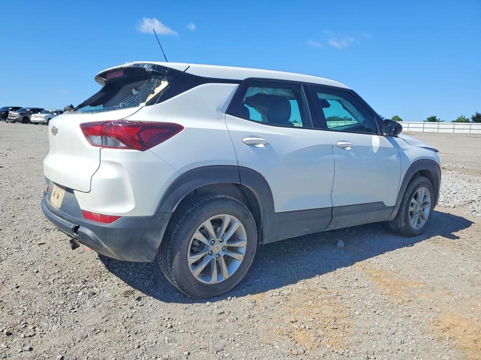 2022 Chevrolet Trailblazer VIN KL79MMS28NB104987 COPART salvage auction — FRONT END, Ky - Cert Of Title-Salvage, sold $1,600 on 2026-07-09 (photo 3)