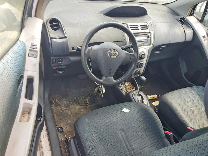 2007 Toyota Yaris VIN JTDJT903X75137499 COPART salvage auction — MECHANICAL, MT - CERTIFICATE OF TITLE, sold $625 on 2026-07-09 (photo 8)