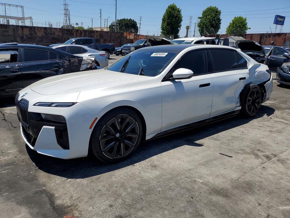 2024 BMW I7 VIN WBY43EJ06RCS46887 — COPART salvage auction photo