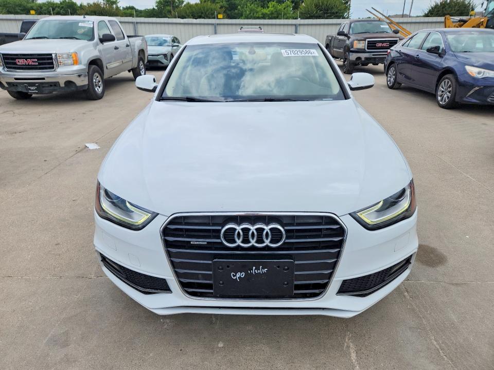 2015 Audi VIN WAUFFAFL7FN029648 COPART salvage auction — WATER/FLOOD, Tx - Salvage Title-Flood Damage, sold $550 on 2026-07-30 (photo 5)