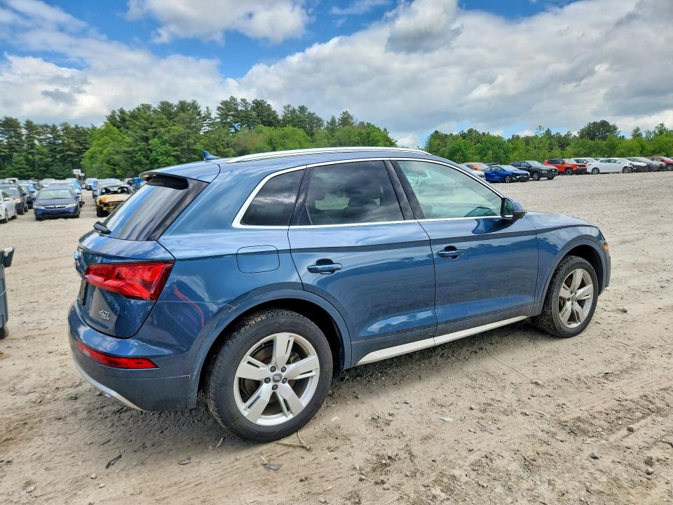 2018 Audi Q5 VIN WA1BNAFY3J2233965 COPART salvage auction — FRONT END, Ma - Certificate Of Title, sold $5,100 on 2026-07-30 (photo 3)