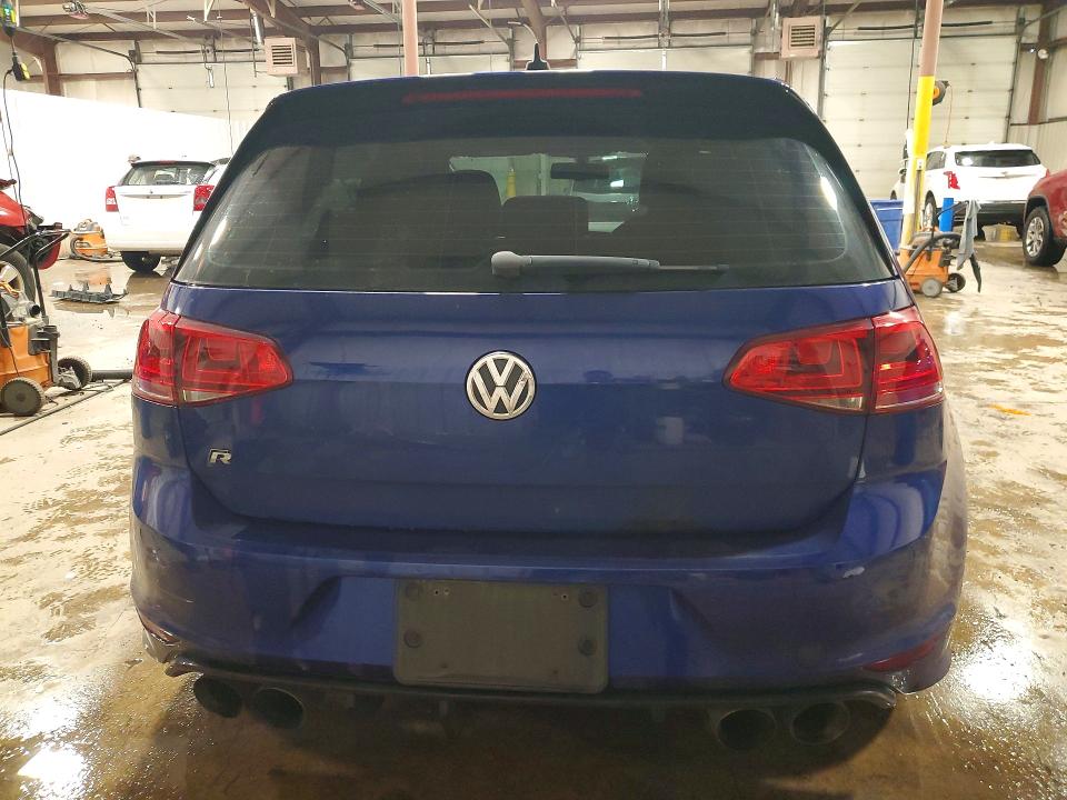 2015 Volkswagen Golf VIN WVWLF7AU1FW207640 COPART salvage auction — FRONT END, Pa - Certificate Of Salvage, sold $5,400 on 2026-07-17 (photo 6)