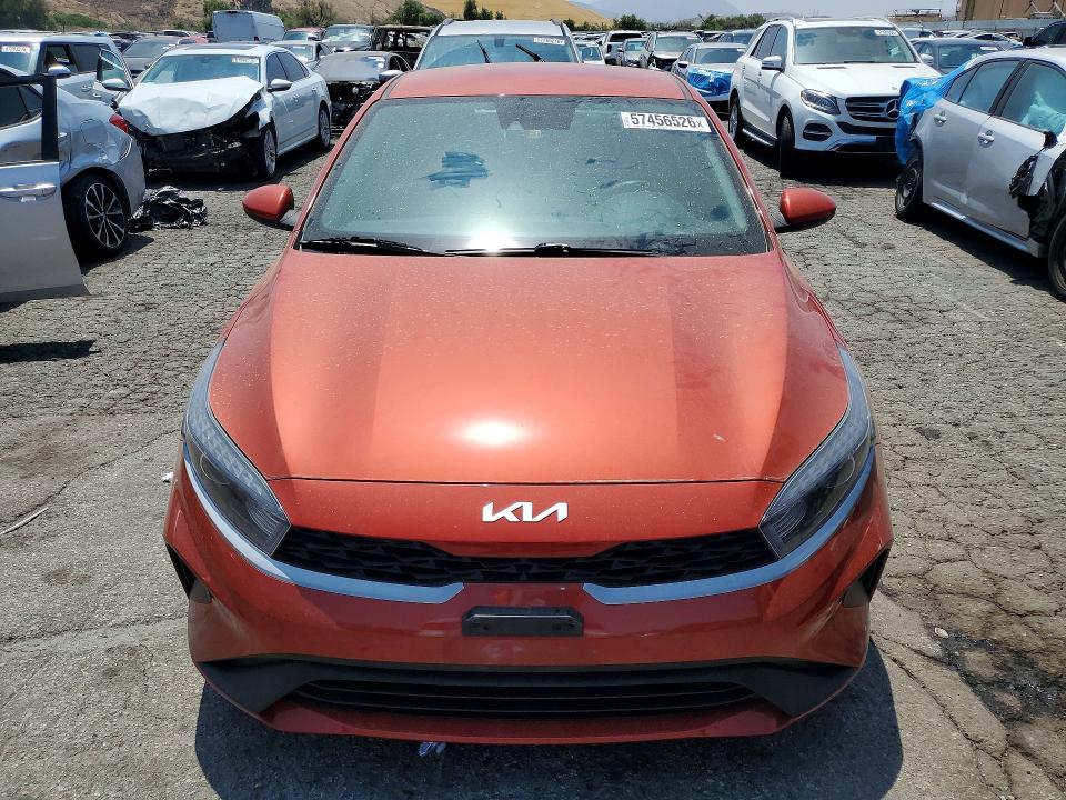 2023 Kia Forte VIN 3KPF24AD8PE680292 COPART salvage auction — REAR END, Ca - Salvage Certificate, sold $3,350 on 2026-07-02 (photo 5)