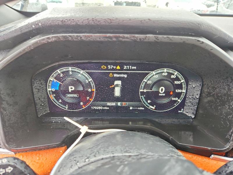 2022 Mitsubishi Outlander VIN JA4J4VA88NZ091879 COPART salvage auction — MINOR DENT/SCRATCHES, Il - Certificate Of Title, sold $11,200 on 2026-07-21 (photo 9)