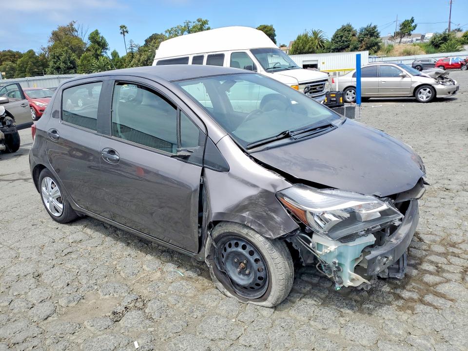 2015 Toyota Yaris VIN VNKKTUD38FA039506 COPART salvage auction — FRONT END, CA - SALVAGE CERTIFICATE, sold $1,550 on 2026-07-10 (photo 4)