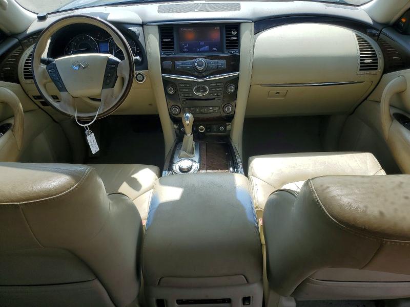 2014 Infiniti Qx80 VIN JN8AZ2NC6E9351785 COPART salvage auction — REAR END, Al - Cert Of Title-Salvage Title, sold $5,100 on 2026-07-20 (photo 8)