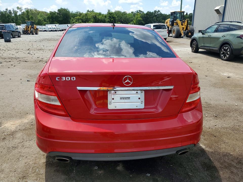 2010 Mercedes-benz C-klasse VIN WDDGF5EBXAR125756 COPART salvage auction — FRONT END, FL - CERT OF TITLE SLVG REBUILDABLE, sold $425 on 2026-07-13 (photo 6)
