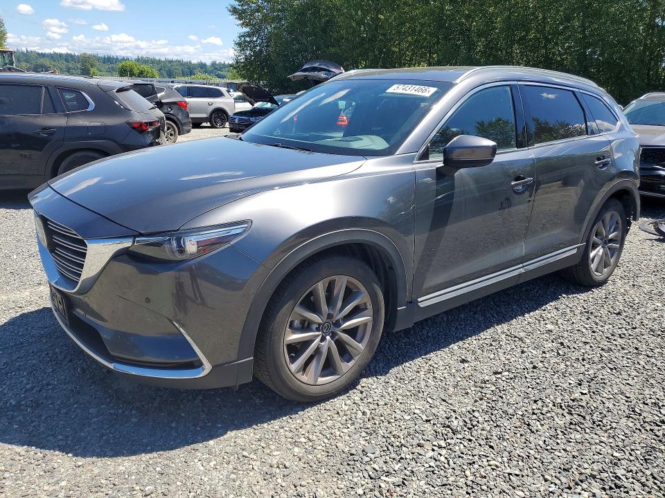 2021 Mazda Cx-9 VIN JM3TCBDY9M0504317 COPART salvage auction — REAR END, Wa - Bill Of Sale, sold $9,200 on 2026-07-13 (photo 1)