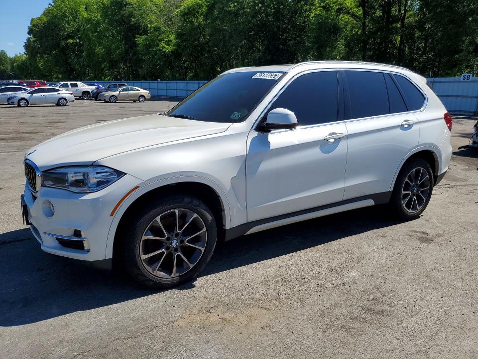 2018 BMW X5 VIN 5UXKR0C54JL072923 COPART salvage auction — MECHANICAL, NJ - CERTIFICATE OF TITLE, sold $3,500 on 2026-07-30 (photo 1)