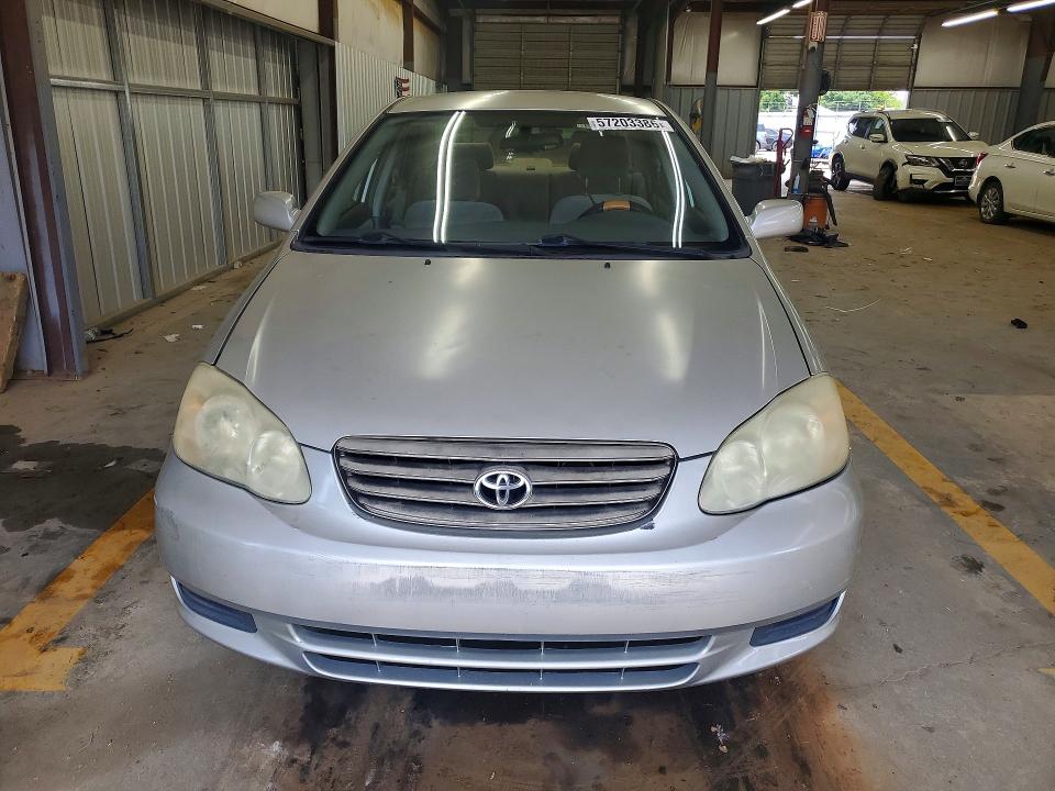 2003 Toyota Corolla VIN JTDBR32E330039145 COPART salvage auction — FRONT END, Nc - Salvage Certificate Of Title, sold $300 on 2026-07-29 (photo 5)