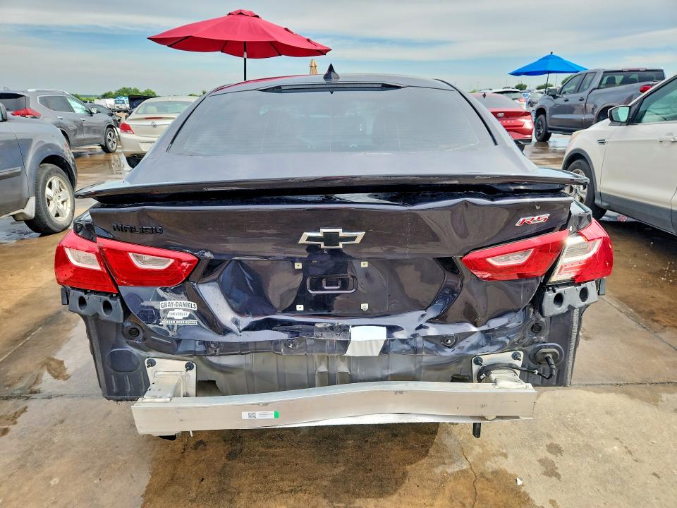 2022 Chevrolet Malibu VIN 1G1ZG5ST4NF204076 COPART salvage auction — REAR END, Ms - Cert Of Title-Salvaged, sold $6,000 on 2026-07-09 (photo 5)