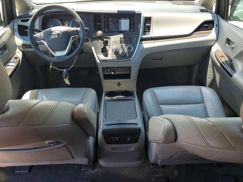 2018 Toyota Sienna VIN 5TDDZ3DC5JS188641 COPART salvage auction — REAR END, Ma - Cert Of Title-Salvage, sold $6,600 on 2026-07-08 (photo 8)