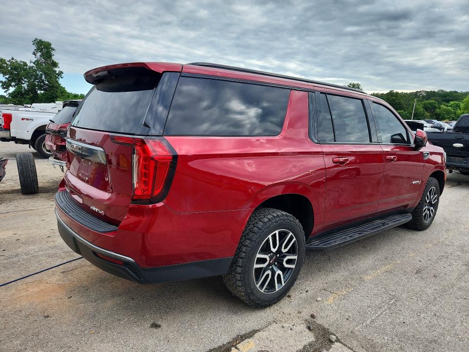2021 Gmc Yukon VIN 1GKS2HKD0MR444874 COPART salvage auction — HAIL, Mo - Salvage Certificate Of Title, sold $25,750 on 2026-07-29 (photo 3)