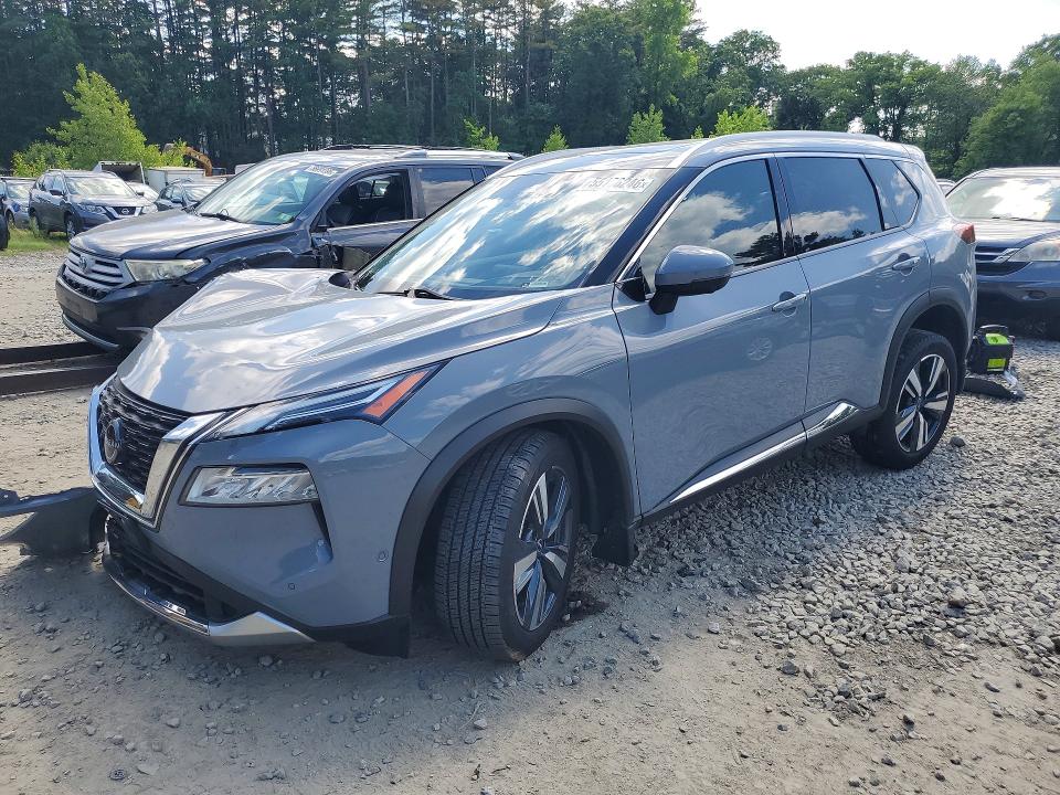 2023 Nissan Rogue VIN JN8BT3DD1PW301337 COPART salvage auction — FRONT END, Ma - Cert Of Title-Salvage, sold $5,200 on 2026-07-17 (photo 1)