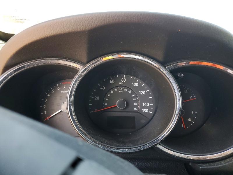 2013 Kia Sorento VIN 5XYKT4A28DG402792 COPART salvage auction — FRONT END, Mo - Salvage Certificate Of Title, sold $100 on 2026-07-28 (photo 9)