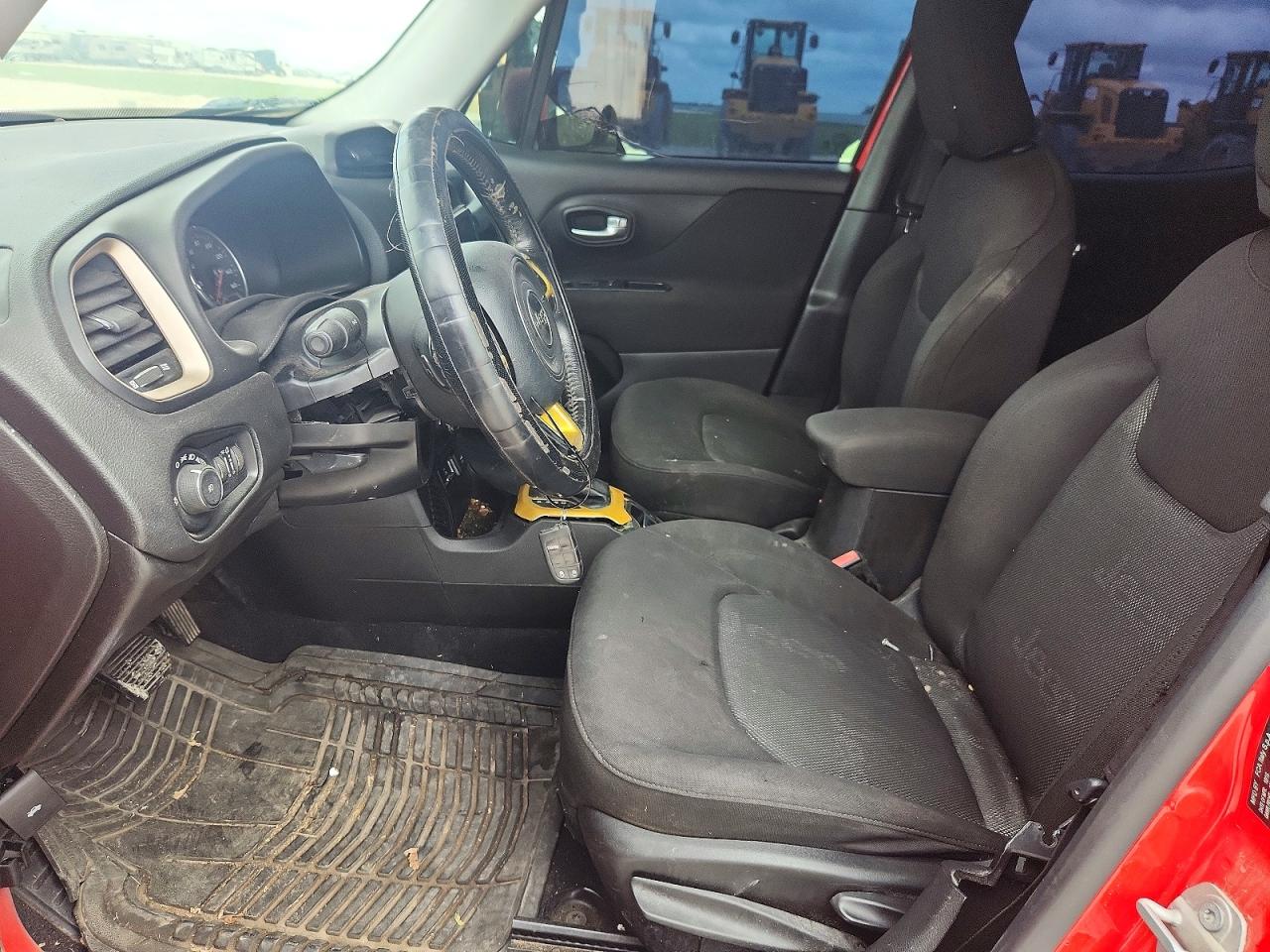 2017 Jeep Renegade VIN ZACCJABB1HPE60577 COPART salvage auction — Vandalized, TX - CERTIFICATE OF TITLE, sold $700 on 2026-07-02 (photo 7)