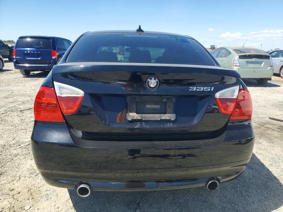 2007 BMW 3 series VIN WBAVB73567PA86433 COPART salvage auction — MECHANICAL, CA - SALVAGE CERTIFICATE, sold $1,600 on 2026-07-14 (photo 6)