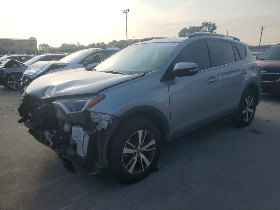 2018 Toyota VIN JTMWFREV0JD130436 COPART salvage auction — FRONT END, TX - SALVAGE VEHICLE TITLE, sold $5,600 on 2026-07-23 (photo 1)