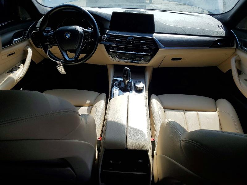 2018 BMW 5er VIN WBAJA9C54JB250471 COPART salvage auction — MINOR DENT/SCRATCHES, Ca - Dis/Dlr/Exp Only Clean Title, sold $5,400 on 2026-07-21 (photo 8)