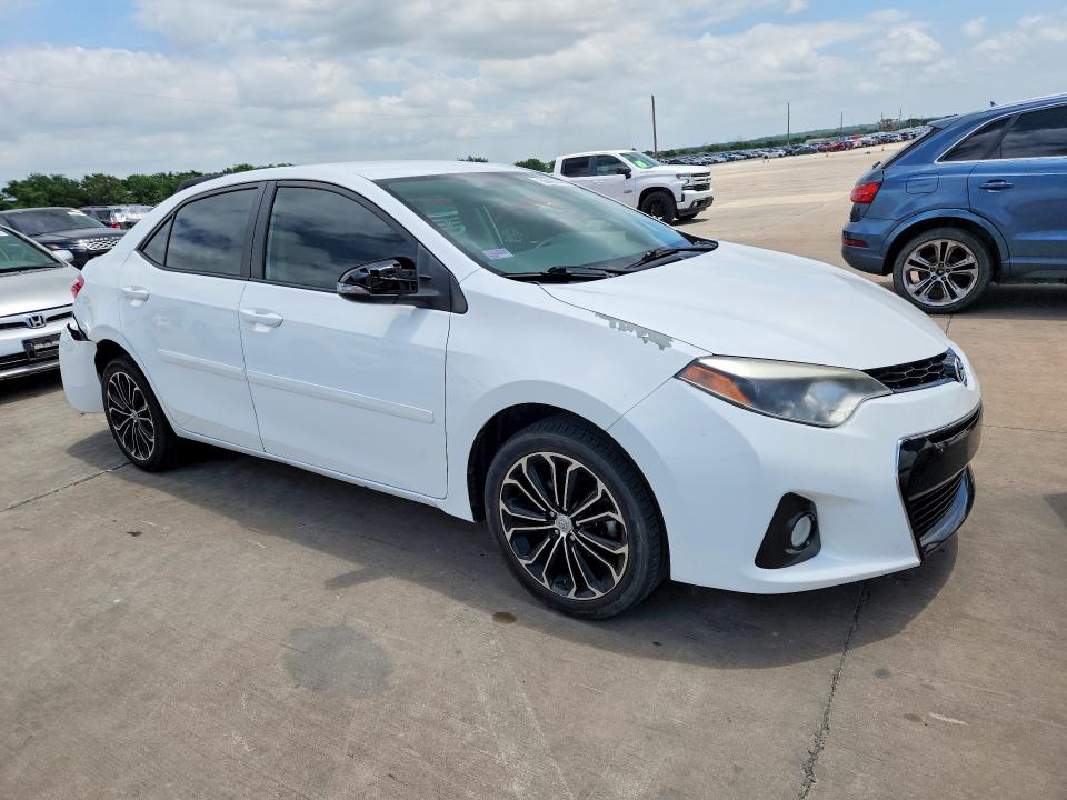 2016 Toyota Corolla VIN 5YFBURHE3GP482142 COPART salvage auction — REAR END, Tx - Salvage Vehicle Title, sold $4,200 on 2026-07-20 (photo 4)