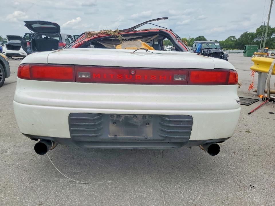 1991 Mitsubishi 3000 gt VIN JA3XD54B5MY027177 COPART salvage auction — ROLLOVER, TN - SALVAGE CERTIFICATE, sold $150 on 2026-07-13 (photo 6)