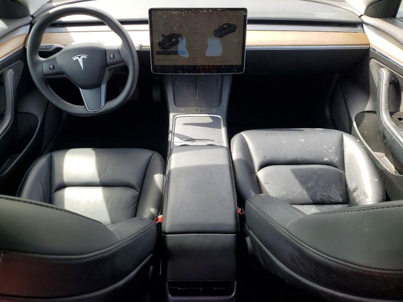 2022 Tesla Model 3 VIN 5YJ3E1EBXNF323012 COPART salvage auction — REAR END, Ca - Salvage Certificate, sold $8,700 on 2026-07-13 (photo 8)
