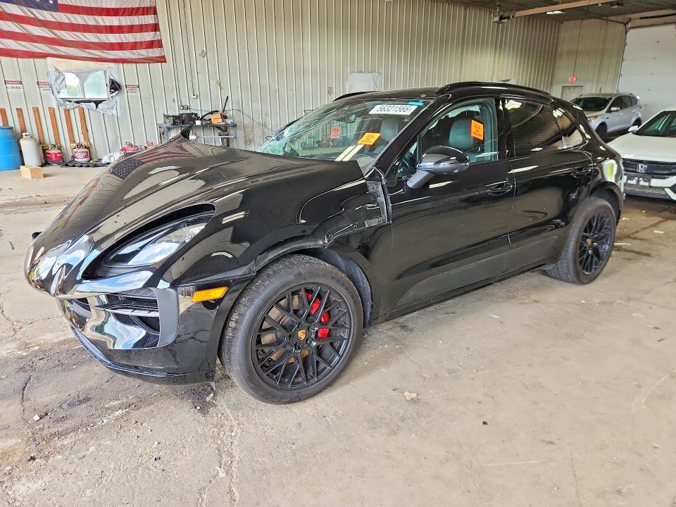 2021 Porsche Macan VIN WP1AG2A54MLB54025 COPART salvage auction — FRONT END, Wi - Cert Of Title-Salvage Vehicle, sold $9,400 on 2026-08-10 (photo 1)