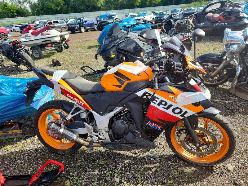 2013 Honda VIN MLHMC4109D5302763 COPART salvage auction — FRONT END, Mi - Certificate Of Title, sold $400 on 2026-07-02 (photo 1)