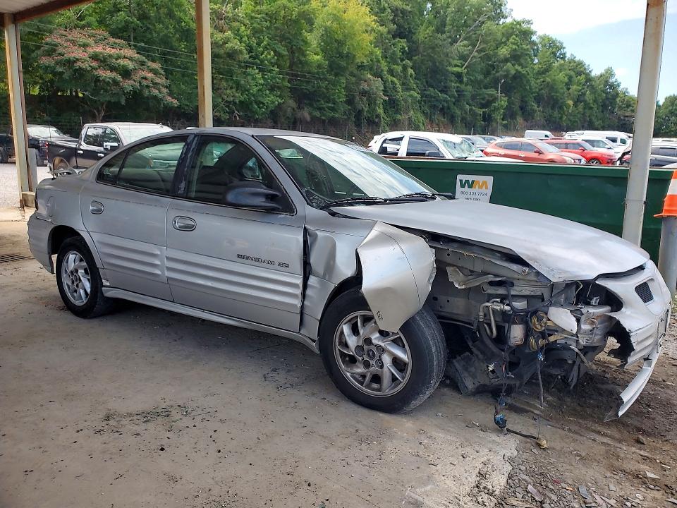 2001 Pontiac Grand am VIN 1G2NF52E11M651551 COPART salvage auction — FRONT END, Al - Cert Of Title-Salvage Title, sold $275 on 2026-07-07 (photo 4)