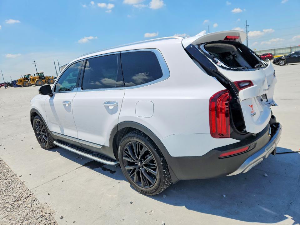 2022 Kia Telluride VIN 5XYP5DHC3NG234009 COPART salvage auction — REAR END, Tx - Certificate Of Title, sold $12,300 on 2026-07-31 (photo 2)