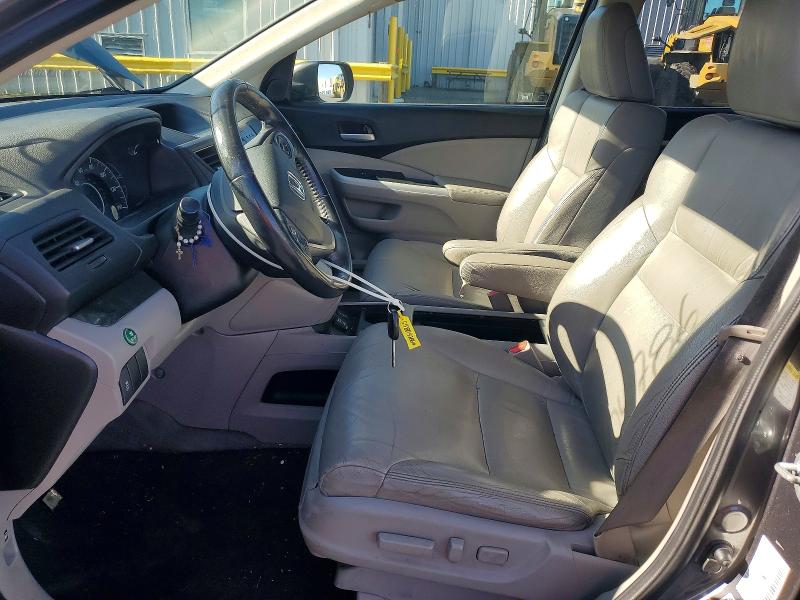 2012 Honda Cr-v VIN JHLRM3H77CC004633 COPART salvage auction — SIDE, Ca - Salvage Certificate, sold $1,050 on 2026-07-22 (photo 7)