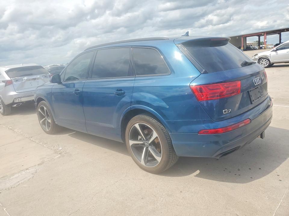 2019 Audi Q7 VIN WA1VAAF70KD029422 COPART salvage auction — FRONT END, TX - SALVAGE VEHICLE TITLE (P), sold $11,500 on 2026-07-16 (photo 2)