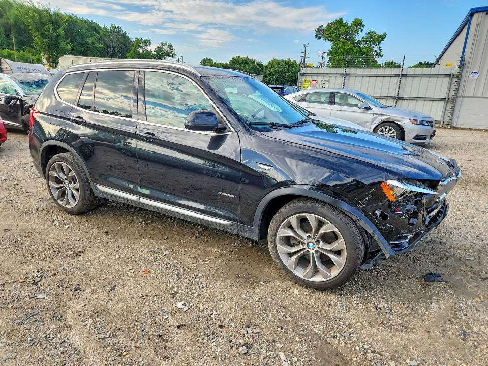 2015 BMW X3 VIN 5UXWX7C5XF0K34188 COPART salvage auction — FRONT END, Va - Cert Of Title - Salvage, sold $350 on 2026-07-28 (photo 4)