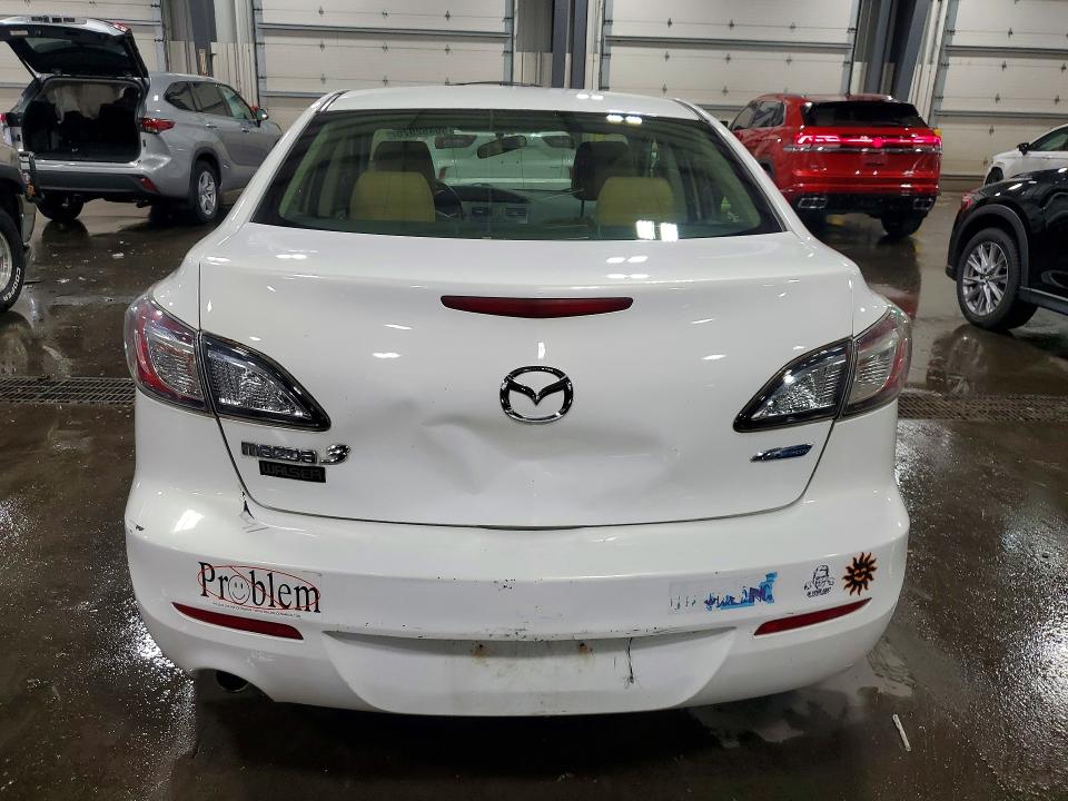 2012 Mazda 3 VIN JM1BL1V86C1694888 COPART salvage auction — REAR END, Mn - Cert Of Title-Prior Salvage, sold $250 on 2026-07-21 (photo 6)