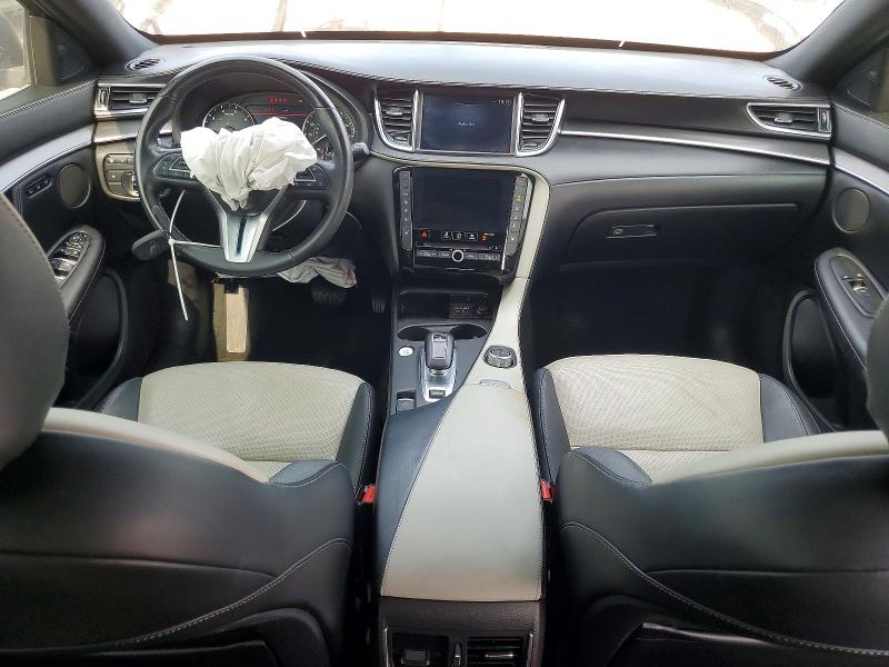 2024 Infiniti Qx55 VIN 3PCAJ5JR0RF107561 COPART salvage auction — FRONT END, Tx - Salvage Vehicle Title, sold $10,700 on 2026-07-02 (photo 8)