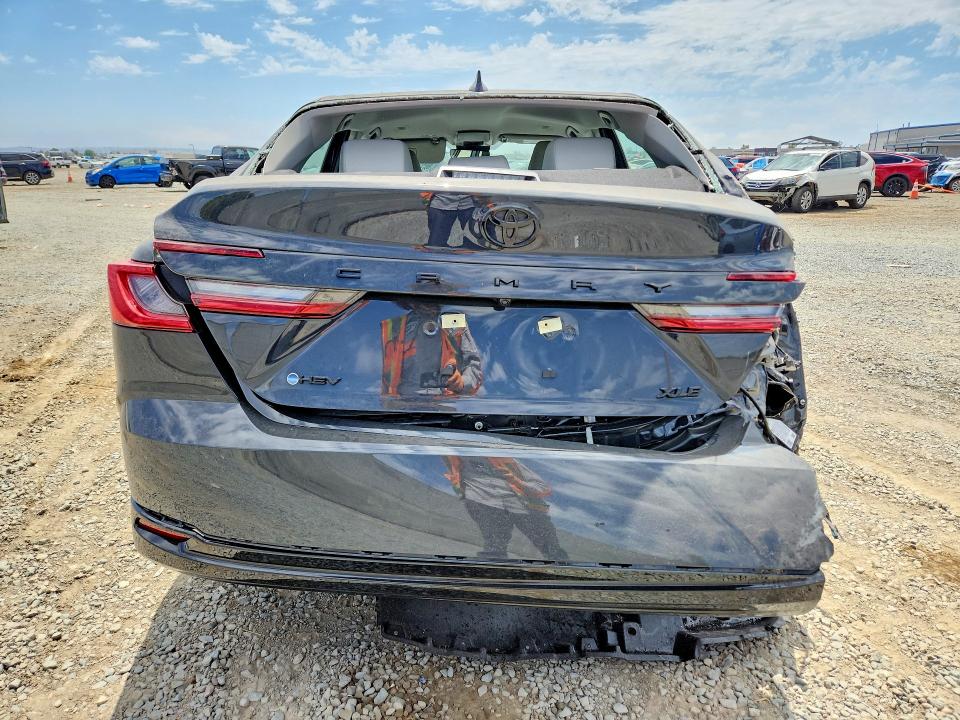 2026 Toyota Camry VIN 4T1DAACK4TU656356 COPART salvage auction — REAR END, Ca - Salvage Certificate, sold $10,200 on 2026-07-28 (photo 6)