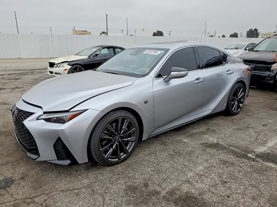 2025 Lexus Is VIN JTHB81F26S5054844 COPART salvage auction — VANDALISM, Ca - Salvage Certificate, sold $18,200 on 2026-07-24 (photo 1)