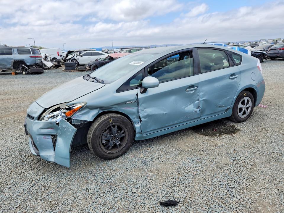 2013 Toyota VIN JTDKN3DU2D5617157 COPART salvage auction — FRONT END, Ca - Salvage Certificate, sold $1,800 on 2026-07-31 (photo 1)